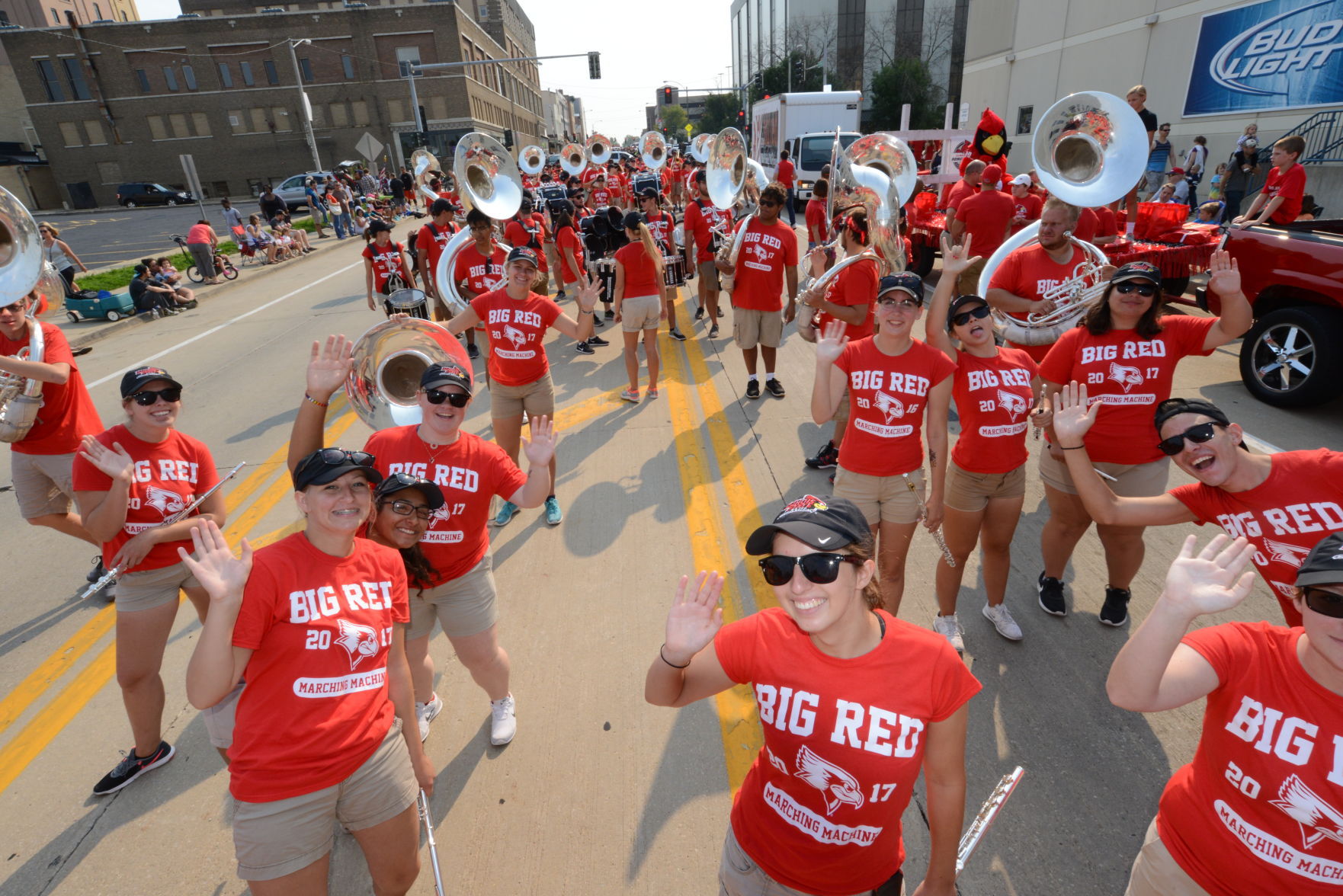 Illinois State University’s Big Red Marching Machine